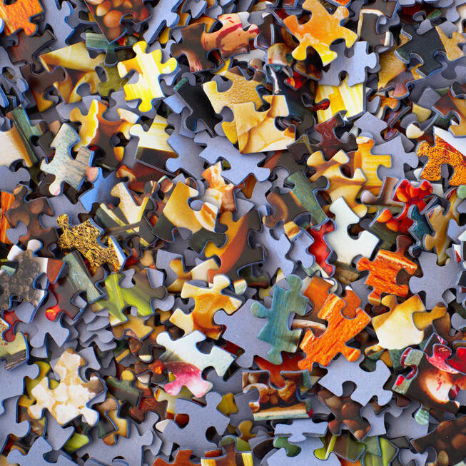 a child raises hand in classroom